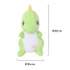 Kanglewu cartoon animal dinosaur throw pillow plush toys, elastic super soft PP cotton custom-made Specification image